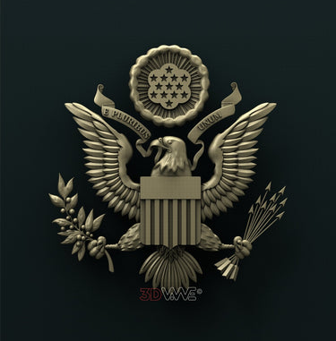 USA SEAL 3D STL 3DWave